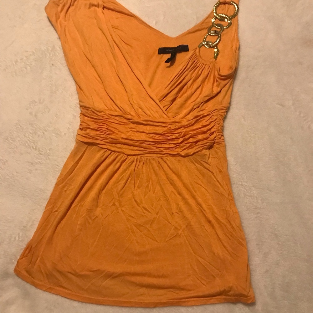 BCBG Max Azria Orange top